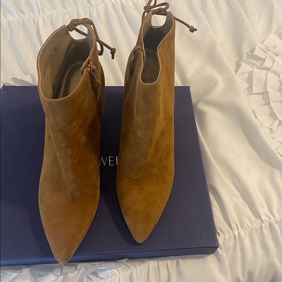 Stuart Weitzman Suede Booties - Picture 5 of 9
